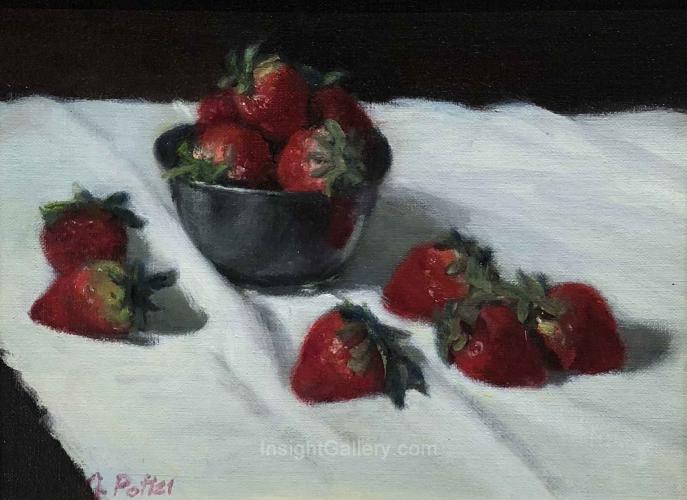 Strawberries by Joan Potter
